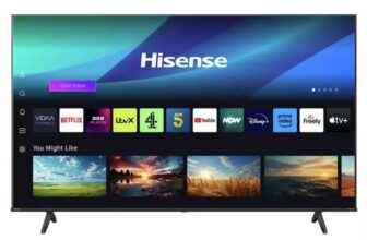 Hisense 55 Inch 55A6QTUK Smart 4K UHD HDR LED Freely TV – With Code In App Only – Free C&C