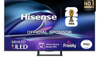 Hisense 75E8QTUK 75 Inch Mini LED HD Smart TV