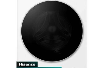 Hisense KitchenFit 5i Series WD5I1045BWQ, 10.5kg / 6kg Washer Dryer, D Rated in White