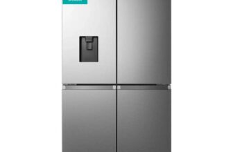 Hisense RQ758N4SWSE, Pureflat Multi Door Fridge Freezer, E Rated in Silver Free Installation & Disposal – Auto Discount At Checkout