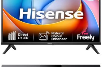 Hisense TV 40 inch & Soundbar Bundle: 40A4QTUK Smart TV plus the HS2000 Soundbar