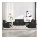 Holborton Dark Olive 2 Seater Manual Recliner Sofa