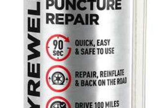 Holts Tyreweld Puncture Sealant 400ml, Emergency Tyre Repair Foam – Discount at checkout / 500ml for £5.50