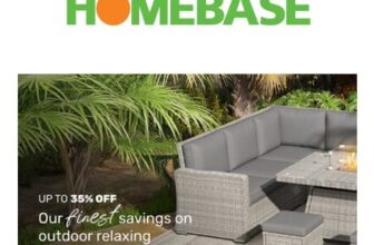 Homebase Sale – up to 35% off on Outdoor Relaxing