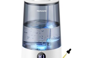Homvana Humidifier for Bedroom, 3.6L