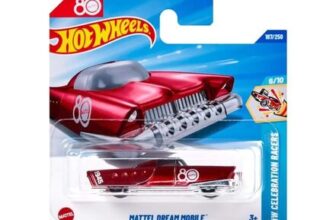 Hot Wheels 80th Anniversary Collectors Edition Diecast Car JGF64 – Dream Mobile