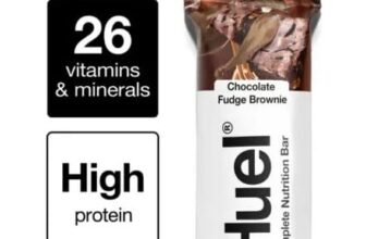 Huel Chocolate Fudge Brownie Complete Nutrition Bar 55g