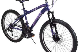 Huffy Extent 18-Speed 24 Midnight Purple Mountain Bike