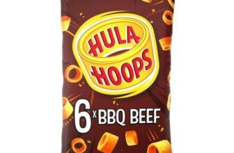 Hula Hoops BBQ Beef Multipack Crisps 6 Pack