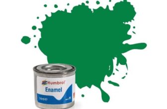 Humbrol Enamel Paint 14ml No. 2 Emerald Gloss