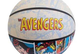 Hy-Pro Officially Licensed Avengers Basketball Size 5 with Retro Graphic