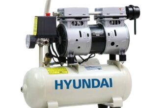 Hyundai SUPER Silent Air Compressor 100PSI 8L Portable Direct Drive 4 CFM 550w Sold by Hyundai Power Equipment Direct (UK Mainland)