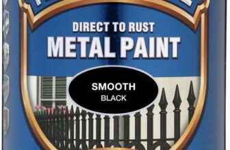 ICI 5084867 5L Hammerite Smooth Metal Paint – Black – £70.30 S&S