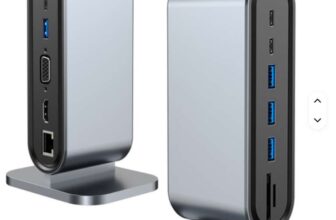 IDEALINK HUB-048 12 in 1 USB-C Hub ( Ethernet / SD Card Reader / USB3.0 / HDMI 4K30 / VGA )Guangzhou Wutai Trade Co., Ltd.