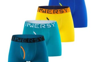 INNERSY Mens Boxers Shorts Multipack 4