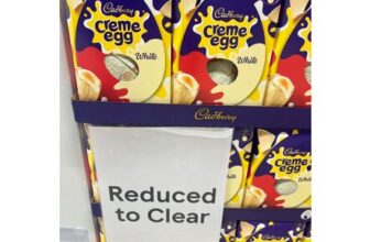INSTORE ONLY DEAL Cadburys White Creme Egg Easter Egg – 190g