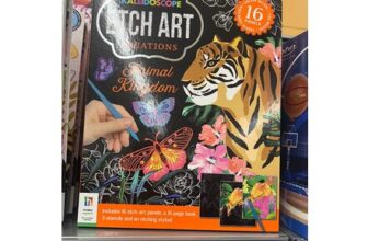 INSTORE ONLY DEAL Kaleidoscope Etch Art Kits Animal Kingdom