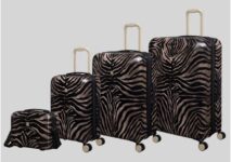 IT Luggage Brown Tiger Print Hardshell Suitcase – VANITY