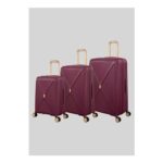 IT Luggage Statuesque Burgundy Hardshell Suitcase – Cabin
