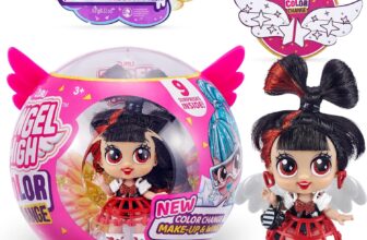 ITTY BITTY PRETTYS Angel High Glow Goals Series 2 Capsule Doll with 10 Surprise Accessories, Trixee