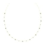 Imber Strandage round Cut, White, 18k Gold Finish