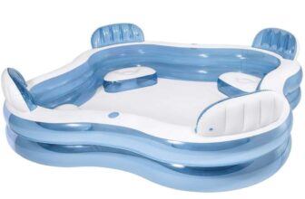 Intex Inflatable Swim Center Family Lounge, 90 x 90 x 26 inches