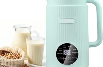 Irishom Nut Milk Machine, Automatic Plant Milk Maker for Homemade Almond, Oat, Soy, with 8H Keep Warm Function, Vegan & Dairy-Free (Green)