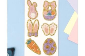 Iron-on Easter Patches 6 Pack