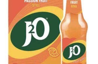 J2O Orange & Passion Fruit 4 x 275ml – Instore Langley Mill