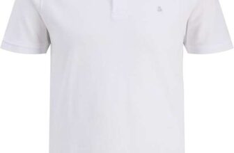 JACK & JONES Mens Paulos Tipped Pique Short Sleeve Polo – Size L
