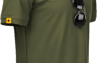 JACKETOWN Men Polo Shirt Short Sleeve Breathable Tennis Shirt Summer Tshirts Men Button Front Polo Shirts Casual Sport Shirt Basic Regular-Fit Golf