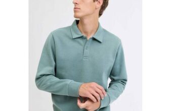 JJ REBEL Tier Sweat Long Sleeved Polo Shirt