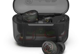 JLab Go Air Pop True Wireless Earbuds, 35H Playtime, Bluetooth with Mic, USB-C Charging Case, EQ3 Sound, Clear – Sold by Jlab Audio / FBA