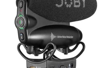 JOBY Wavo PRO Shotgun Mic With Active Noise Reduction – W/Code