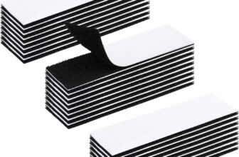 JOVIA 24-Piece Set of Carpet Anti-Slip Stickers, Self-Adhesive and Reusable Anti-Slip Strips, 3 x 10cm, Strong Double-Sided Adhesive, Suitable for Various Carpets, Floors, Walls, and Doors