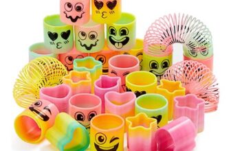 JOYIN 30 Pcs Spring Rainbow Party Bag Fillers for Kids,