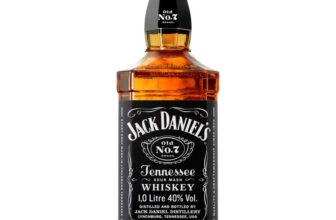 Jack Daniels Tennessee Whiskey 1L
