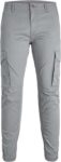 Jack & Jones Mens Jpstpaul Jjflake Cargo Noos Cargo Trousers, Grey, Size 27W / 32L