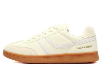 Jack & Jones Zola Vintage Mens Trainers Off White – Size 9 or 12 UK with code