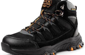 Jack Walker Mens Walking Waterproof Boots Lightweight Vent Breathable Hiking Trekking Shoes JW9255