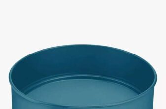 Jamie Oliver Carbon Steel Non-Stick Round Springform Cake Tin, 20cm, Blue