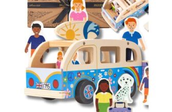 Jaques of London Wooden Camper Van Toy