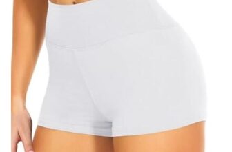 JiaYouLC High-Waisted Anti-Chafing Shorts