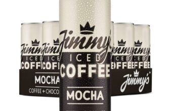 Jimmys Iced Mocha: Chocolate Coffee, 12 X 250ml SlimCans