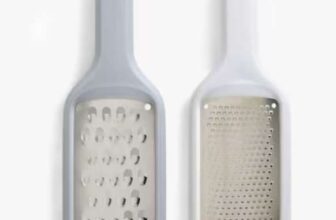 John Lewis Hand-Held Grater & Zester, Set of 2, Grey (£2.95 C&C)