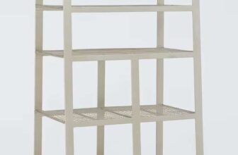 John Lewis Industrial Tall Shoe Rack, Grey Smoke