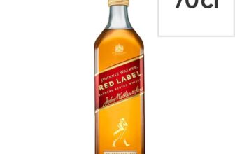 Johnnie Walker Red Label Scotch Whisky Bottle 40% Vol 70cl (Clubcard Price)