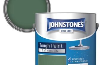 Johnstones – Bathroom Paint – Forest Stroll – Mid Sheen Finish 2.5L