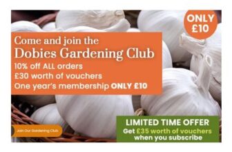 Join Dobies Gardening Club For 10% Off Every Order & £30 Of Vouchers