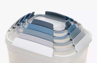 Joseph Joseph Editions Nest Lock Airtight Storage Containers, Set of 5, Sky – £2.95 C&C
